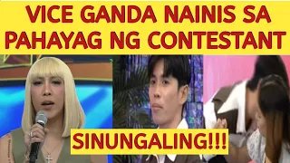 VICE GANDA NAINIS SA PAHAYAG NG CONTESTANT SA ITS SHOWTIME!