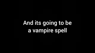 A vampire spell made in India