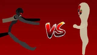 SCP-173 VS SCP-106 | Sticknodes Animation