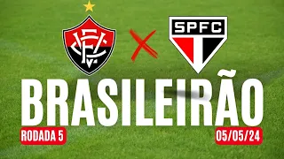 💫⚽🔮BRASILEIRÃO 2024🔹VITÓRIA X SÃO PAULO: RODADA 5