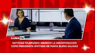 Noticias Telemundo anuncio la incorporación de Maria Elena Salinas