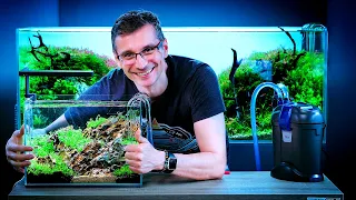 NANO AQUASCAPE - Let's Build a Nano Tank for the Beautiful Shrimp