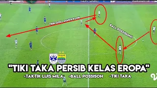 ⚽ "TIKI - TAKA" TAKTIK BERKELAS LUIS MILLA!! MATIKAN PERMAINAN PSIS #persib #luismilla #tikitaka