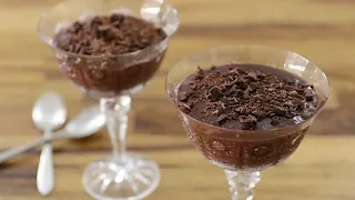 Chocolate Pudding Recipe | How to Make Eggless Chocolate Pudding