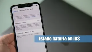 Cómo saber el estado de la batería en iOS iPhone y iPad en Español