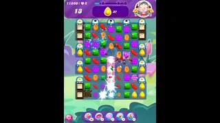 Candy Crush Saga Level 11860 - 1 Stars, 14 Moves Completed, No Boosters