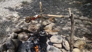 Bushcraft Ateş Askısı ve Ayaklığı Sistemi