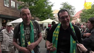 Eröffnungsgottesdienst Kirchentag Nürnberg Hauptmarkt