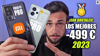 MEJORES GAMA ALTA BARATOS 2023✅REALME GT 2 PRO vs POCO F5 PRO