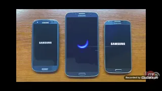 Samsung Galaxy Mega 6.3 Vs Galaxy S3 Vs Galaxy S4 LTE Boot Animation [Reversed]