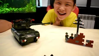 Искандер и Саги. LEGO BELA 823. Combat Zones, Tanks