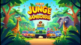 Get Wild with 'Jungle Jamboree' - A Kids' Favorite!| Educational Learning Video | Nursery Rhymes