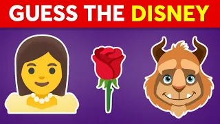 Only 1% Can Guess the Disney Movie In 10 Seconds 🎬 | Disney Emoji Quiz