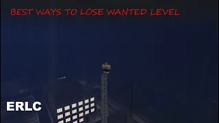 How To Escape or Lose Wanted level In ERLC! (roblox)