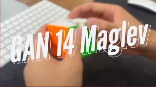 GAN 14  Maglev Solves and Reviews - Matty Hiroto Inaba from Hawaii (4.85 ao5)