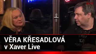 Xaver s hostem: Věra Křesadlová