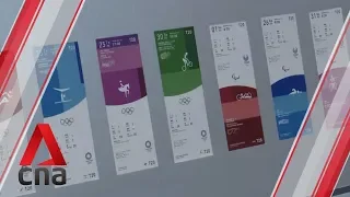 Japan unveils ticket designs for Tokyo 2020 Olympic Games