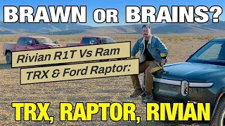 Rivian R1T Vs Ram TRX & Ford Raptor: Edmunds Comes Full Circle