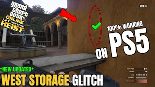 PS5 Another Easiest Solo Door Glitch is Here The WEST STORAGE GLITCH on PS5 - GTA Online