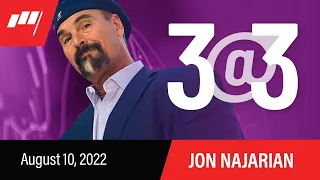 3@3 with Jon Najarian- $GBT $HBI & $UPST