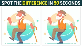 Spot the Difference in 90 Seconds! Test Your Attention