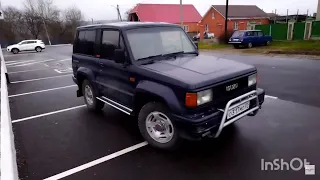 Осмотр Isuzu Trooper 1991 в Гавердовском 27.11.2022