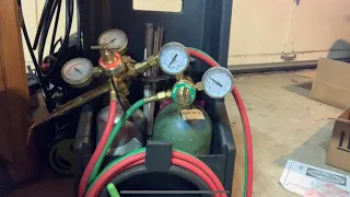 How To Set Up Oxygen & Acetylene torch for beginners