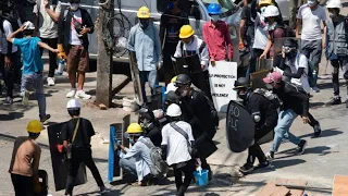 Zahlreiche Tote bei Protesten in Myanmar