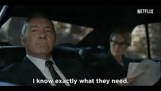 Frank Underwood - The American people don't know what's best for them