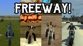Evolution of FREEWAY in GTA games!