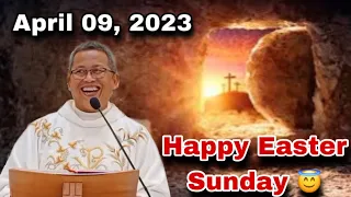 April 9, 2023 😇 Happy Easter Special Homily , Kataw anan kaayu 🤣 | Fr Ciano Ubod