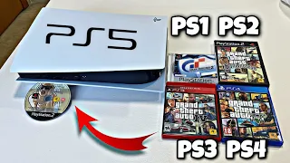 PS5 | WORKS PS4, PS3, PS2 and PS1 GAMES? 