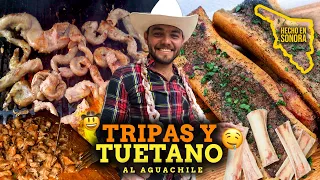 Prepare unas TRIPAS y TUETANOS ASADOS en el rancho | Cocinando con Alejandro Corrales