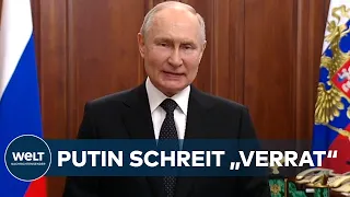 WAGNER-AUFSTAND: Machtkampf in Moskau - Putin will Aufständische um Prigoschin bestrafen | WELT