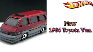 New Hot Wheels 2022 – 1986 Toyota Van