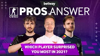 CS:GO Pros Answer: Which Player Surprised you the Most in 2021?