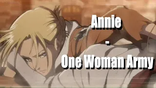 Annie - One Woman Army「Attack On Titan AMV」