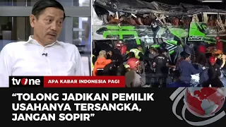 Kecelakaan Bus Subang, Kemenhub Lakukan Investigasi Pemilik PO Bus | AKIP tvOne