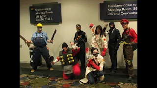 TF2 cosplay Fan-X 2021 (When can I see you again remix)