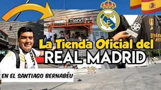 Visita la Tienda Oficial del Real Madrid en el Santiago Bernabeu