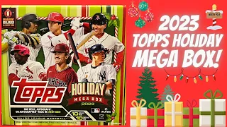 🎄 2023 Topps Holiday 🎅 Mega Box ❄️  ** Looking for Holiday SP Image Variations! **