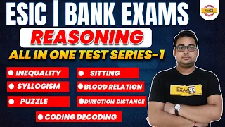 RBI ASST./ESIC/UDC/MTS/ALL BANKING EXAMS 2022 | Banking Reasoning Marathon Class | By Sandeep Sir
