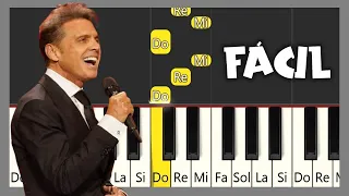 Luis Miguel - Hasta Que Me Olvides - TUTORIAL DE PIANO FÁCIL