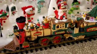 The New Bright Holiday Express train set - Christmas 2017