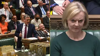 MPs openly laugh in Liz Truss' face at PMQs