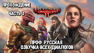 Прохождение 3: Divinity: Original Sin 2 - Проф. Русская Озвучка Всех Диалогов