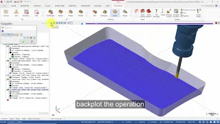 Mastercam 2019 Multiaxis Essentials Training Tutorial 7 - Swarf Defined from Surfaces