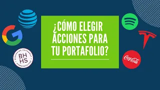 ¿Qué ACCIONES comprar para mi portafolio? | ¿Cómo ELEGIR ACCIONES?