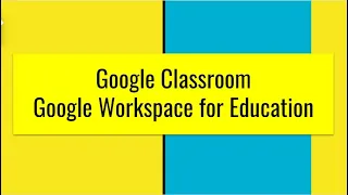 Google Classroom Google Workspace for Education