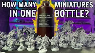 How much do 3D Printed Miniatures Cost?